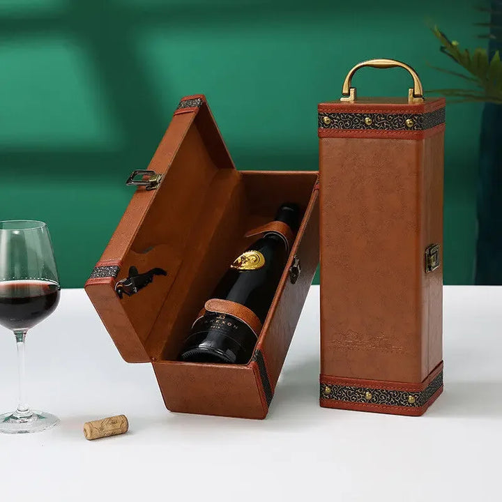 Lisslune | Luxury Wine Case - Stylish Storage for Wine and Accessories