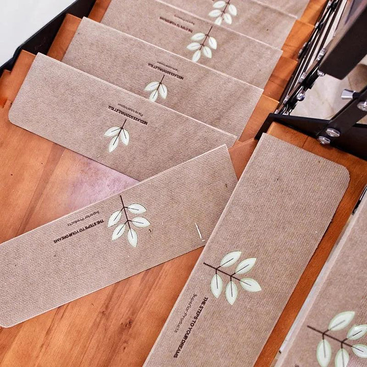 Lisslune | Stylish and Safe Plush Stair Mat Collection with Elegant Patterns