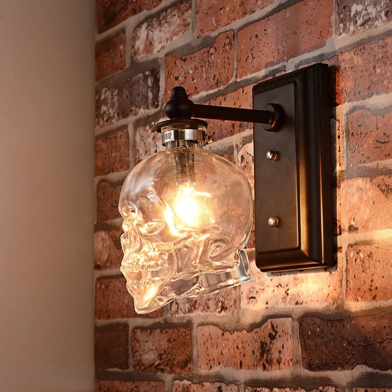 Lisslune | Gothic Skull Bottle Retro Wall Lamp