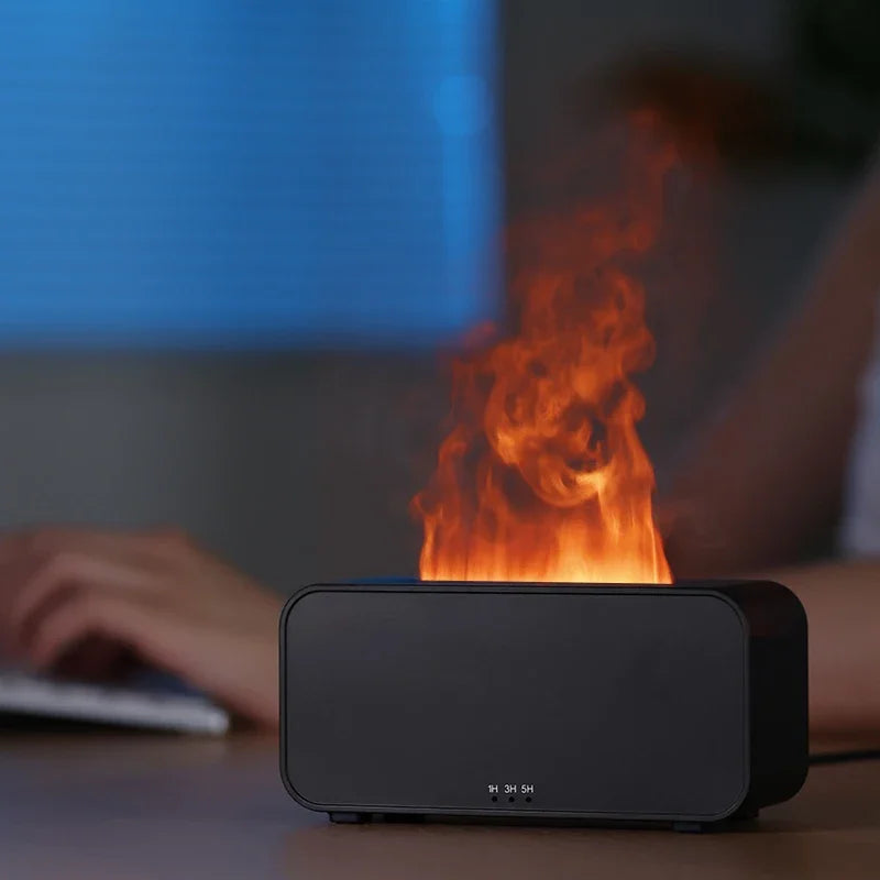 Lisslune | Machine Ultrasonic Flame Humidifier