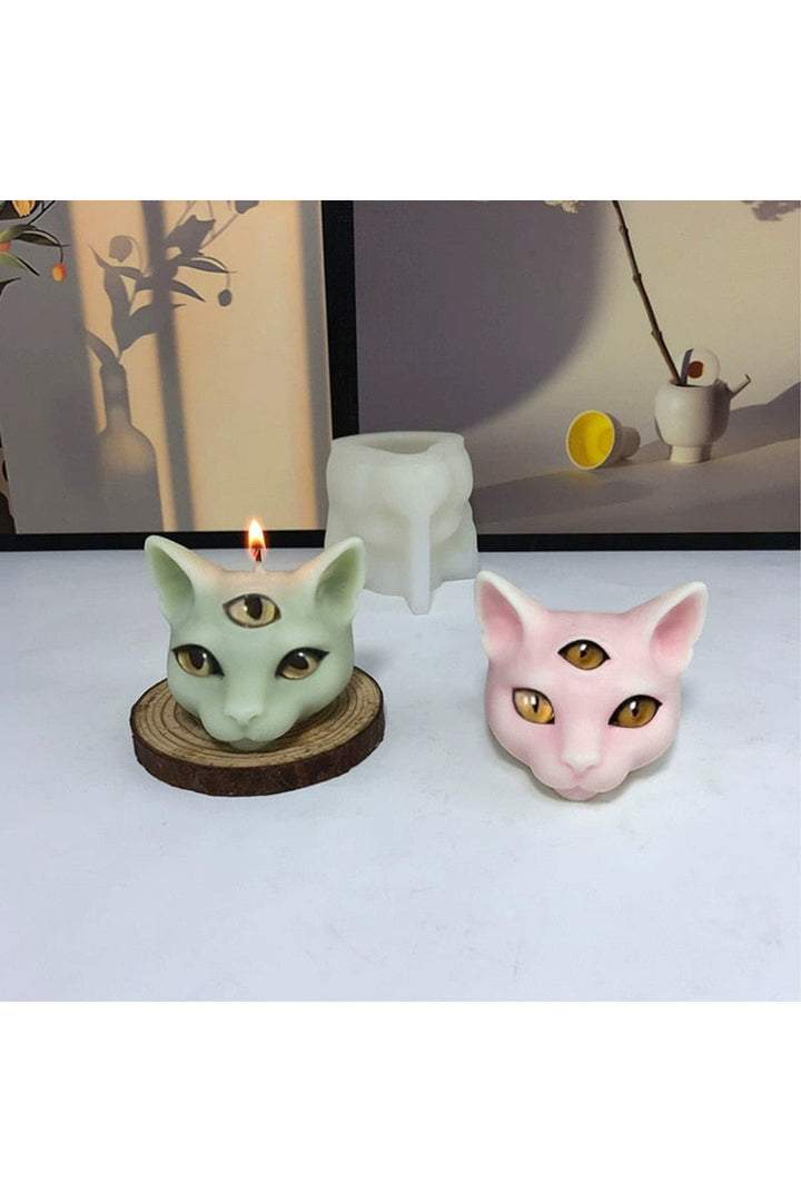 Lisslune | Cat Eyes Unique Candle Shape