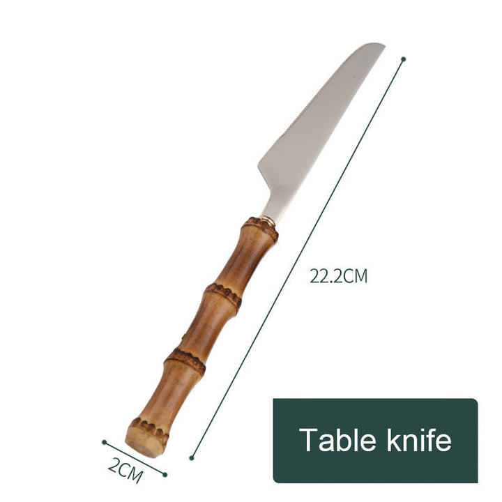Lisslune | Creative Retro Bamboo Cutlery
