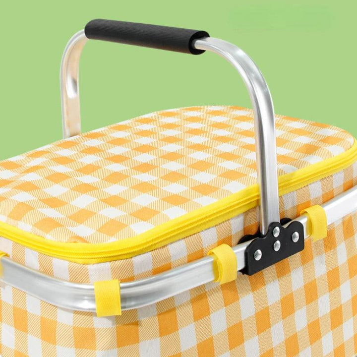 Lisslune | Stylish Outdoor: Versatile Waterproof Picnic Handbag with Easy Cleaning Features