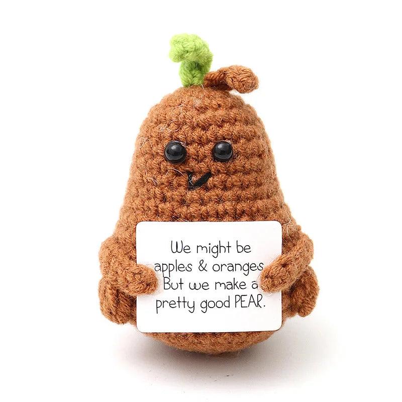 Lisslune | Shady Handcrafted Crochet Duck Ornaments for Emotional Support - Unique Home Decor and Perfect Christmas Gift