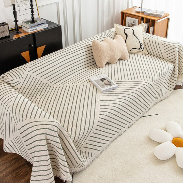 Lisslune | Nordic Style Comfy Soft Knitted Sofa Cover Blanket