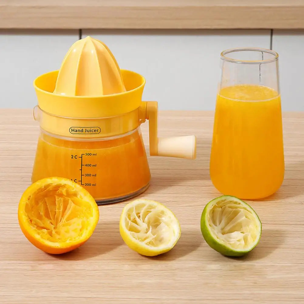 Lisslune | Dual Press Hand Powered Effortless Lemon Fruit Juicer