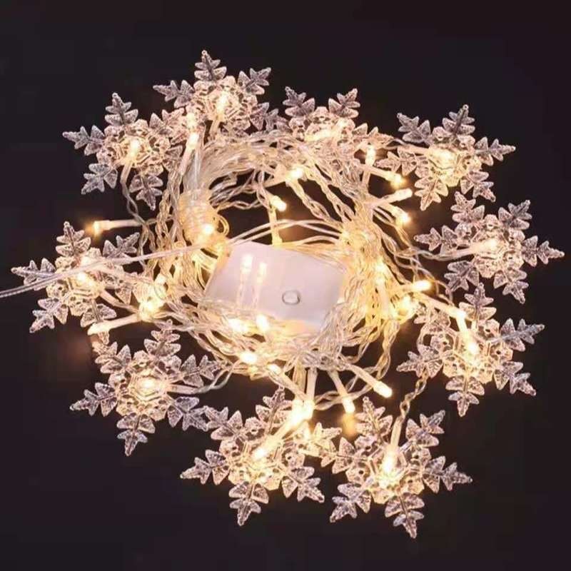 Lisslune | LED Fairy Snowflake Lights