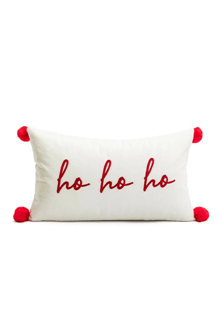 Lisslune | red Christmas pillow cover