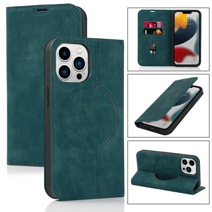 Lisslune | Magnetic Wallet Case MagSafe Wireless Charging- iPhone