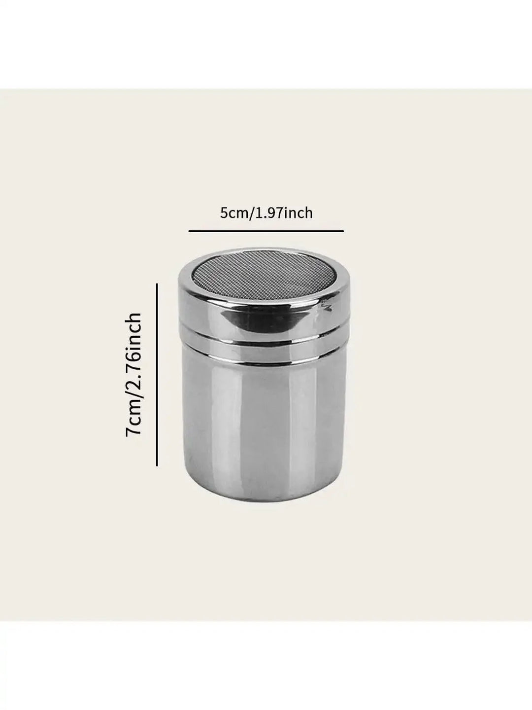Lisslune | Stylish stainless steel spice dispenser for gourmet chefs