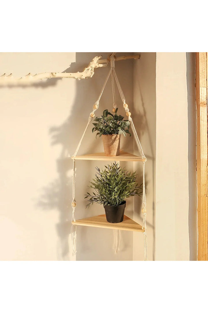 Lisslune | Corner wall shelf