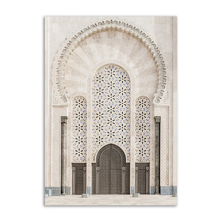 Lisslune | Mosque Canvas Poster
