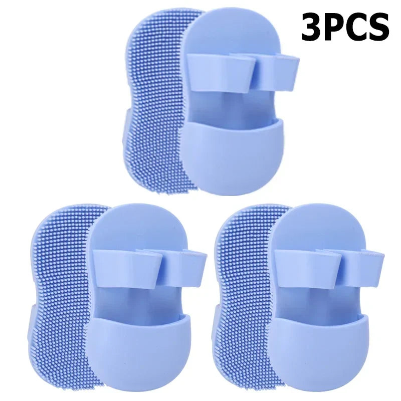 Rynx | 5PCS Portable Silicone Facial Cleansing Brush Deep Clean Massage Peeling Brush Makeup Removal Peeling Face Skin Care Tools