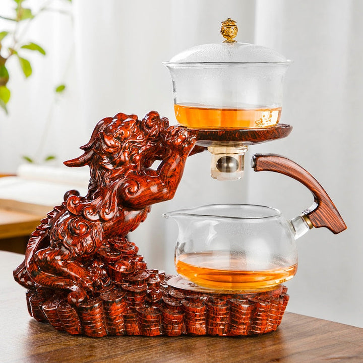 Lisslune | Mystic Golden Dragon Teapot