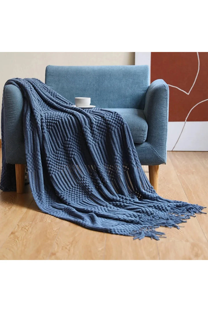 Lisslune | dune textured throw blanket