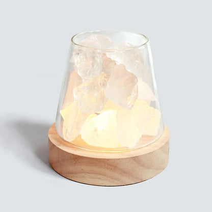Lisslune | CrimsonEmber – Bright Crystal Table Lamp