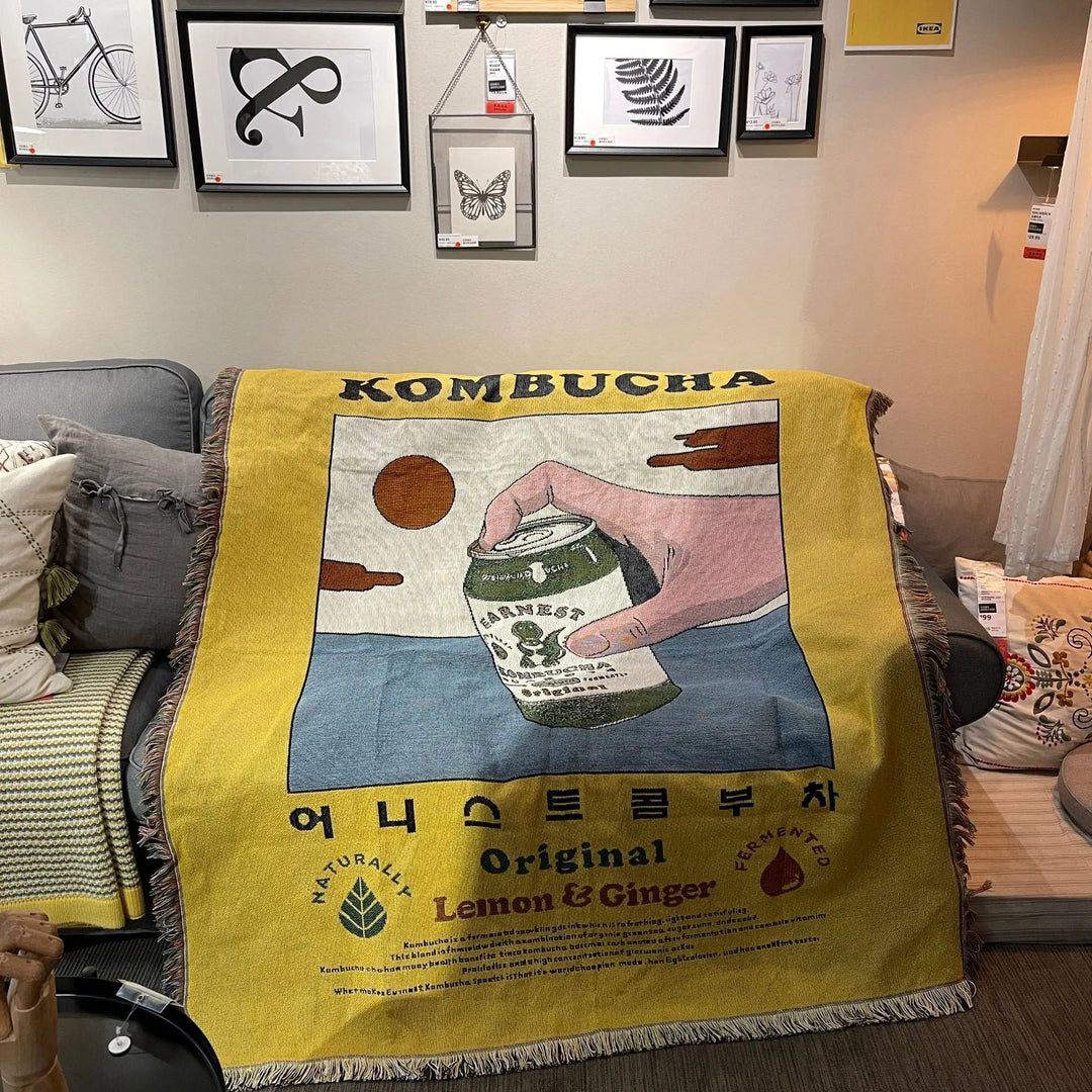 Lisslune | Kombucha Art Blanket