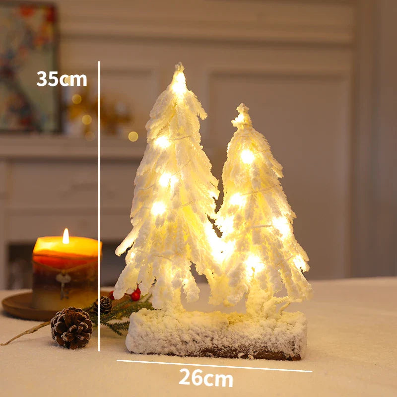 Rynx | Mini PE Christmas tree decoration Pine Topping Table Christmas tree Christmas home Party Wedding decoration New Year's gift