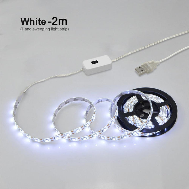 Lisslune | Smart Gesture-Activated LED Night Light Strip for Home Automation