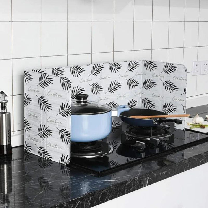 Lisslune | Adjustable heat-resistant aluminum kitchen oil splash guard - Versatile splash guard