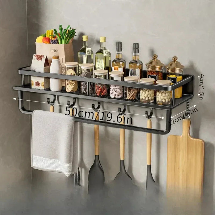 Lisslune | KitchenStyle – Elegant Wall Shelf for an Organized Kitchen