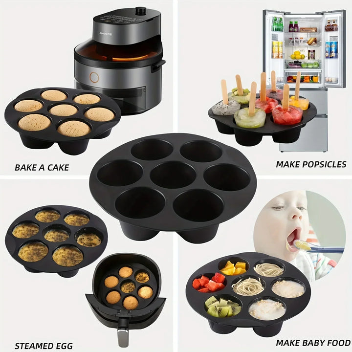 Lisslune | Silicone Bakeware for Microwave and Air Fryer - FlexiBake