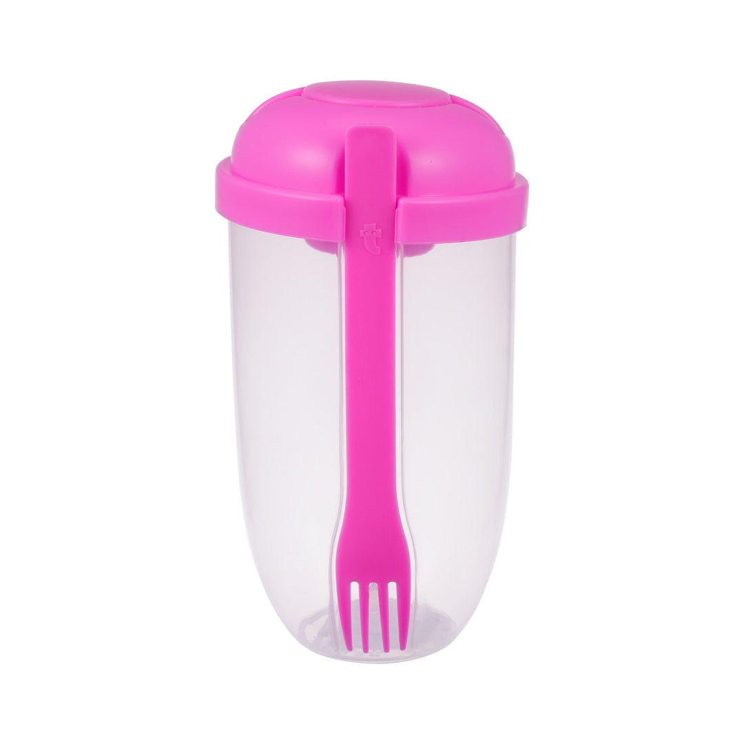 Lisslune | Portable Built-in Fork Mini Salad Cup