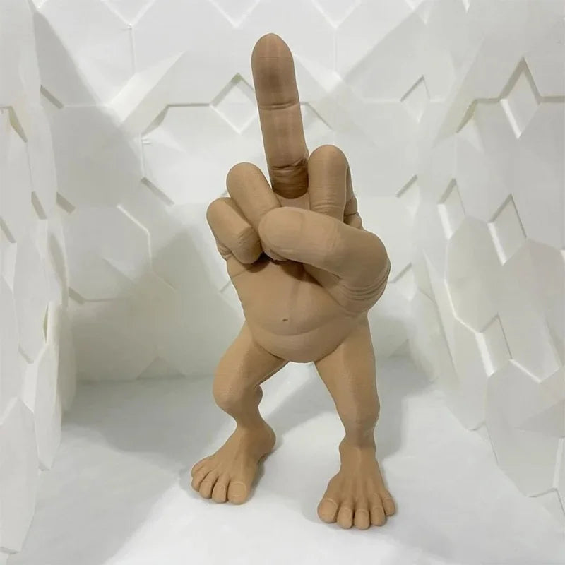 Lisslune | 3D Printed Middle Finger Funny Decor