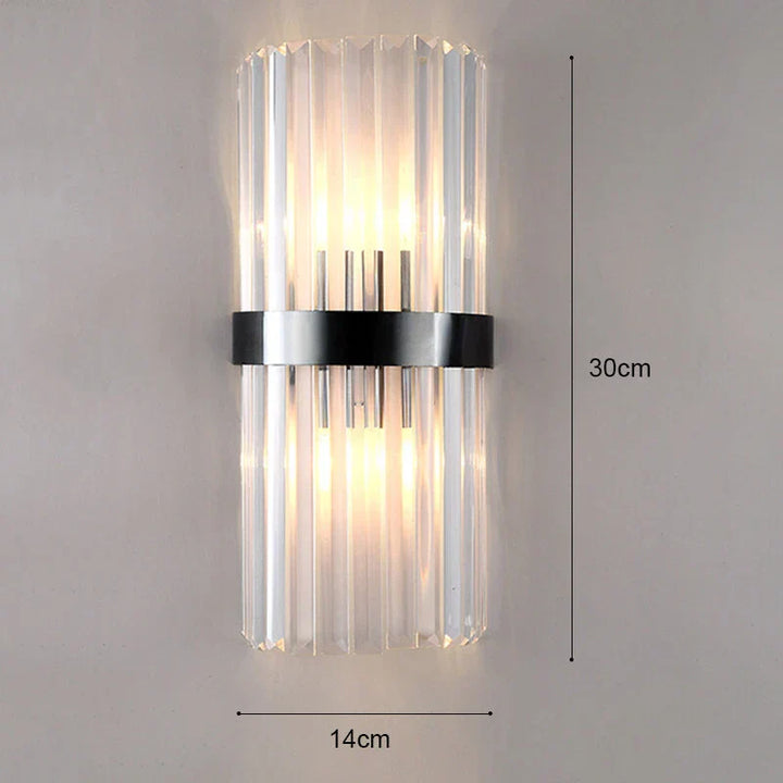 Lisslune | GoldenLuxe Elegant LED Wall Lamp | Luxurious Design in Gold | Stylish Wall Lighting
