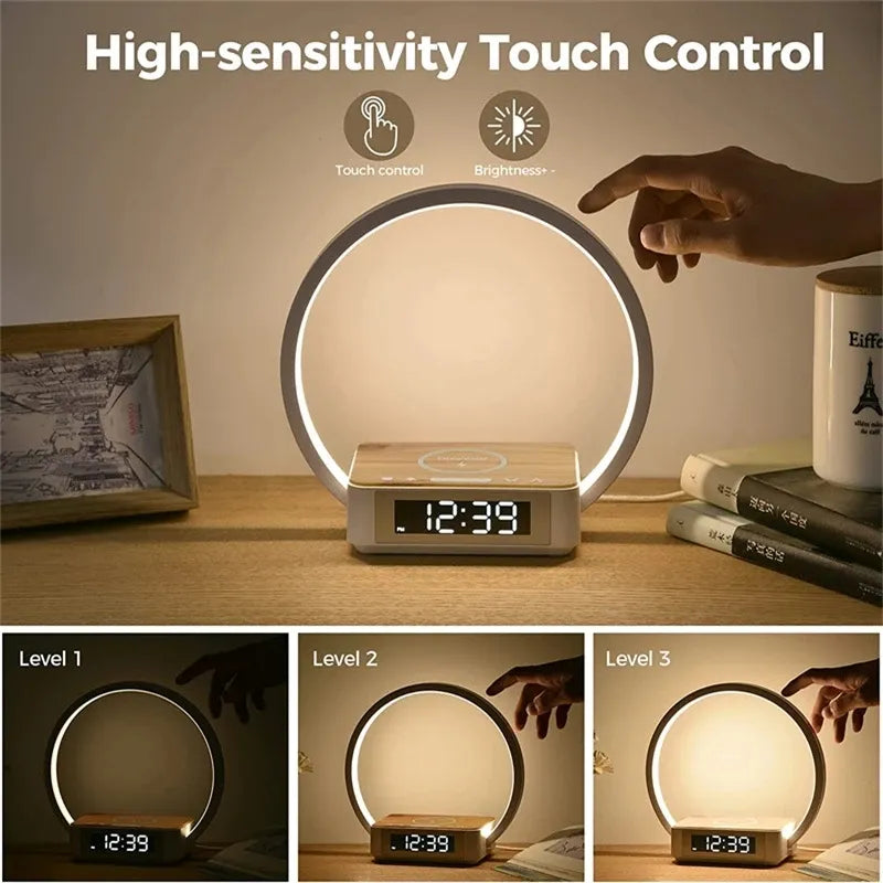 Lisslune | Night Circle Wireless Charger Interactive Lamp