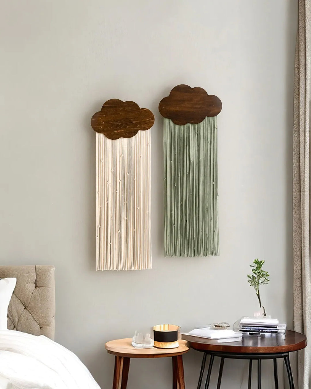 Lisslune | Cloud Fringes Wall Hanging