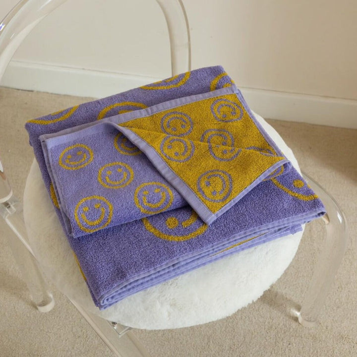 Lisslune | Double-sided Smiley Towel