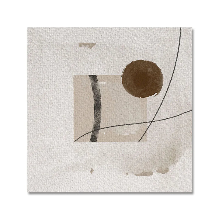 Lisslune | Line Canvas Poster