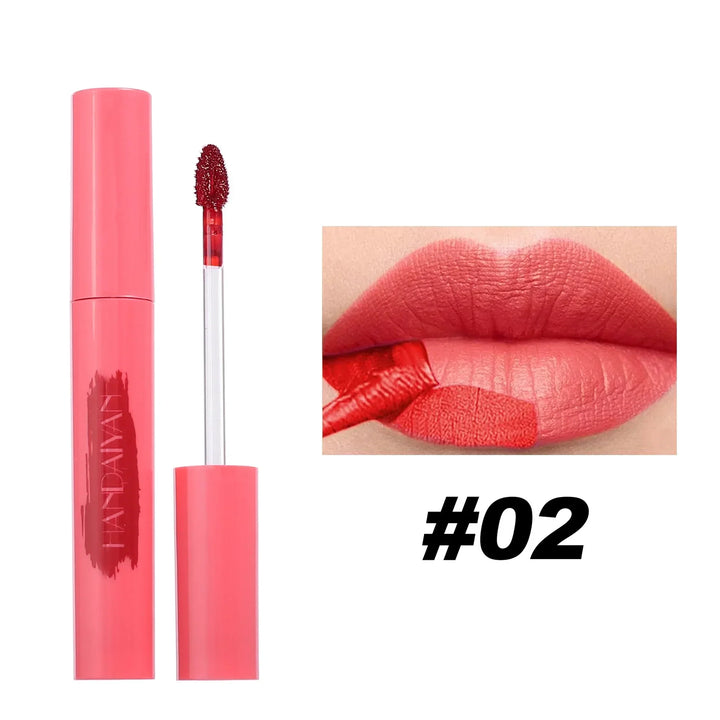 Rynx | Peel-Off Tattoo Mask Lip Gloss Lipstick Waterproof Long-Lasting Matte Lip Tint Red Brown Contour Tear-Off Lip Stain Cosmetics