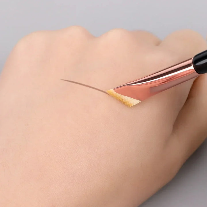 Rynx | Sickle Nose Eyeliner Brush Knife Edge Makeup Brush Liquid Eyeliner Brush Ultra Thin Fine Angled Flat Head Eyebrow Brush