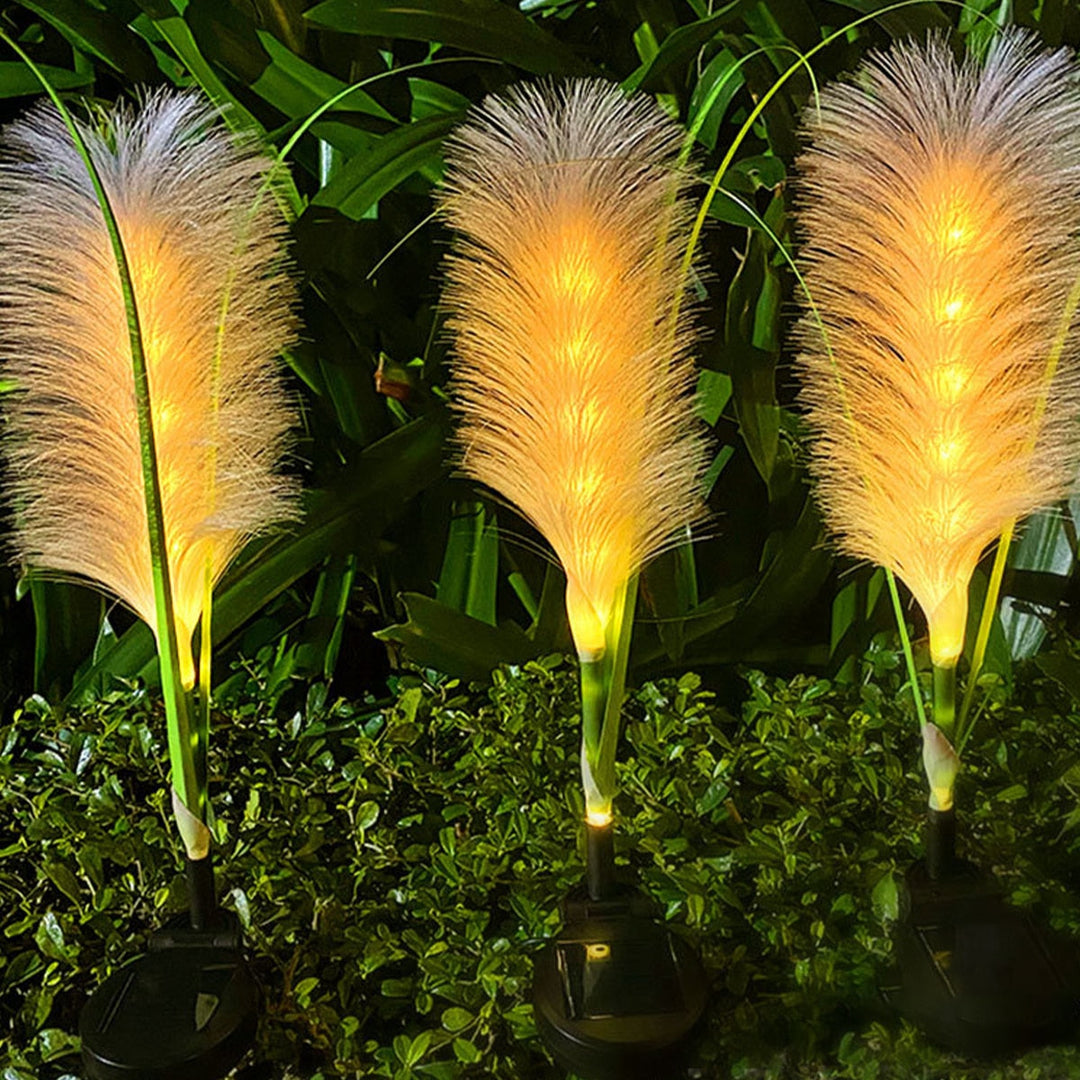 Lisslune | Outdoor Solar Waterproof Reed Garden Lights