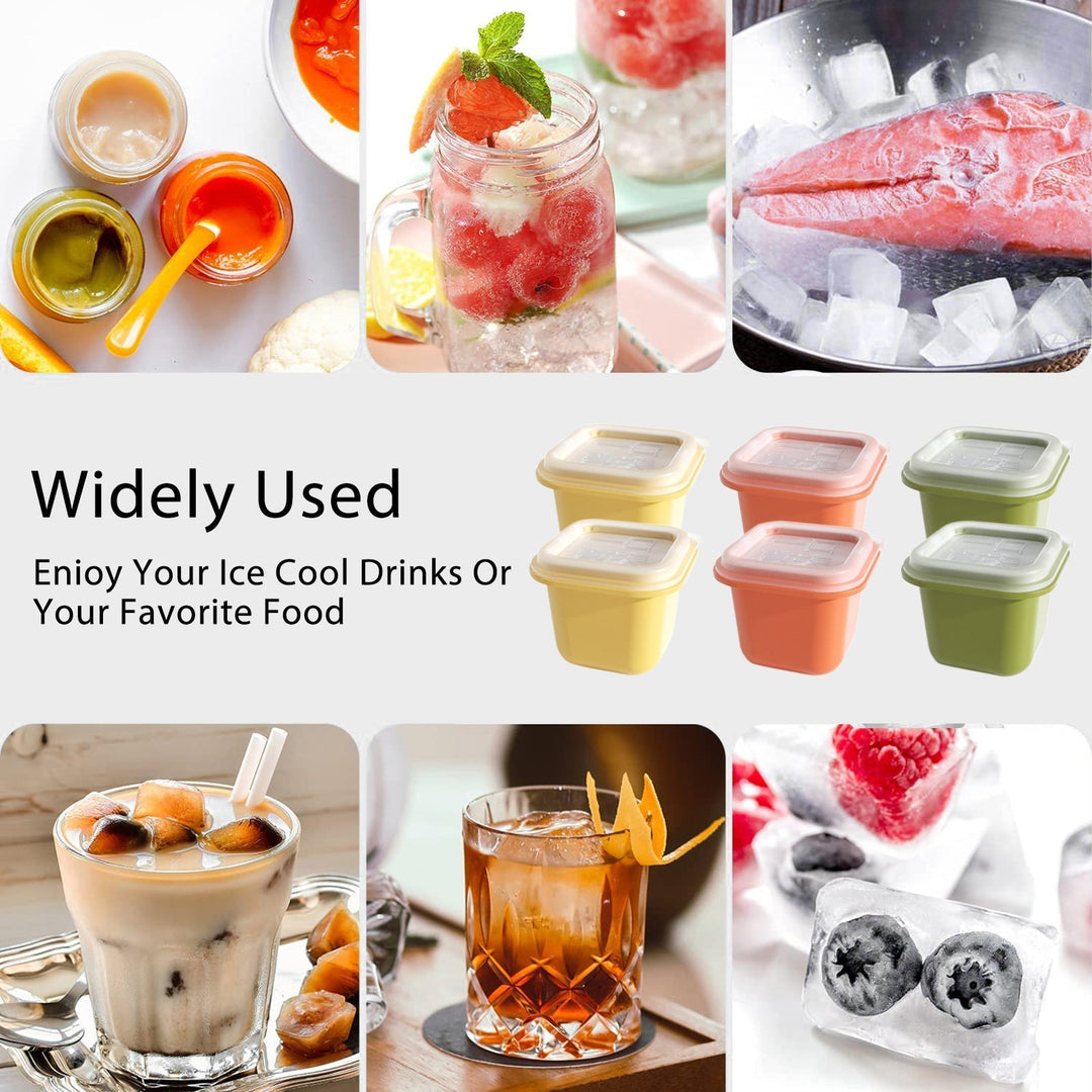 Lisslune | Stackable Ice Cube Maker Set