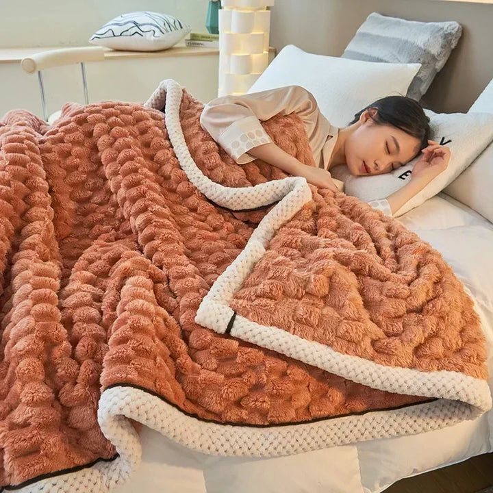 Lisslune | TurtleVelvet | Autumn Flannel Blanket