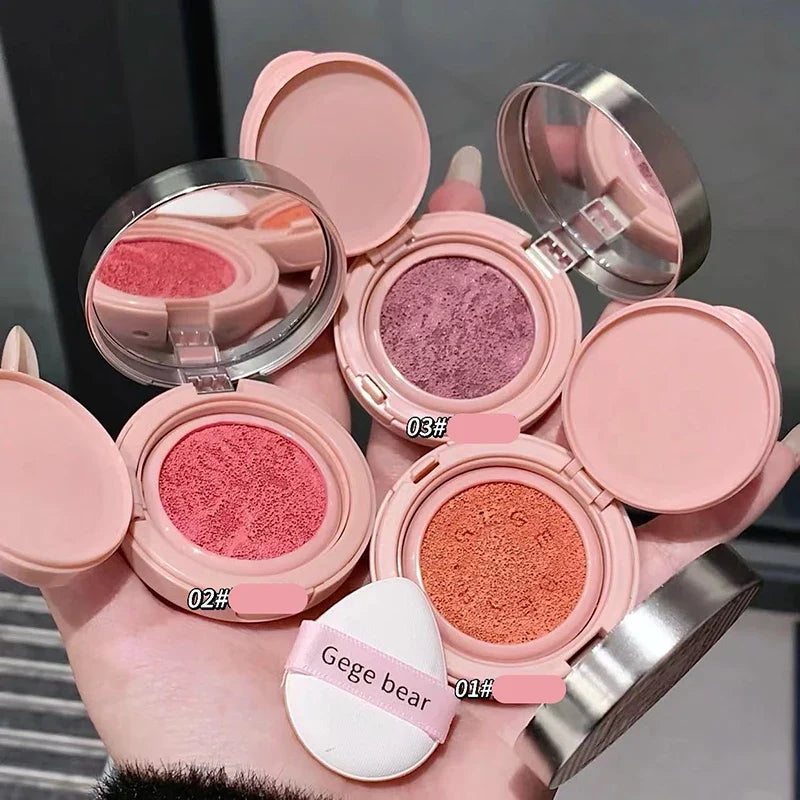 Rynx | Sweet liquid rouge air cushion nude natural face brightening apricot peach tone blush shading rouge rubor Korean makeup cosmetics