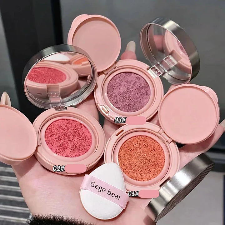 Rynx | Sweet liquid rouge air cushion nude natural face brightening apricot peach tone blush shading rouge rubor Korean makeup cosmetics