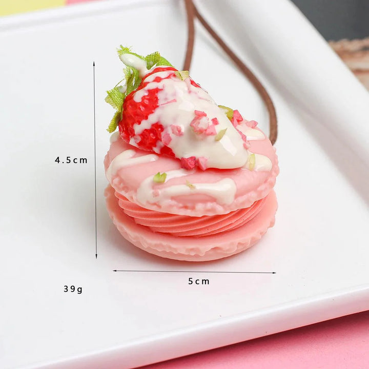 Lisslune | Realistic Dessert Cup Ornaments Set - 1/6PCS Simulation Cake Props for Stunning Photography and Decoration
