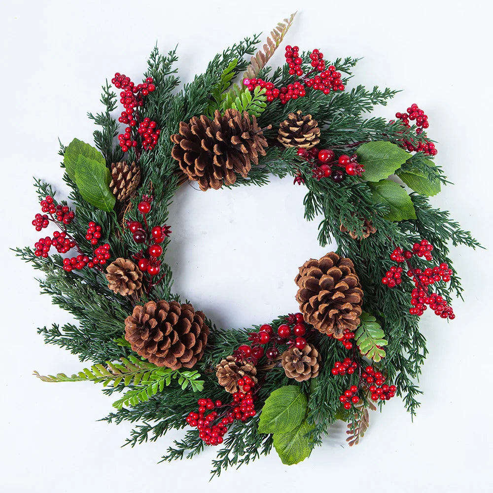Lisslune | Red Berry Christmas Wreaths