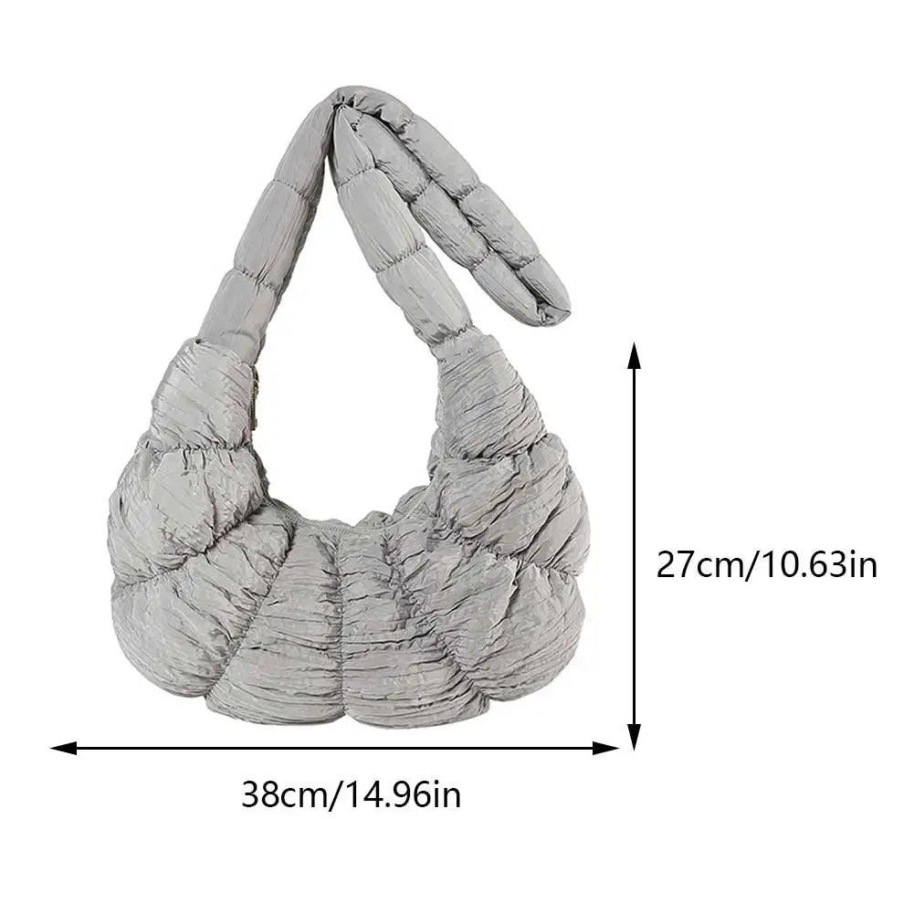 Lisslune | Puff Croissant Shoulder Bag