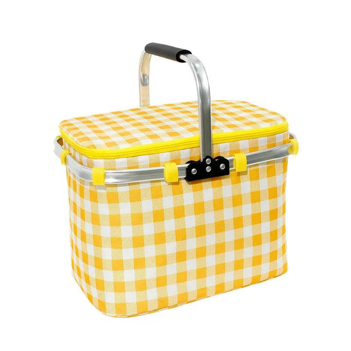 Lisslune | Stylish Outdoor: Versatile Waterproof Picnic Handbag with Easy Cleaning Features