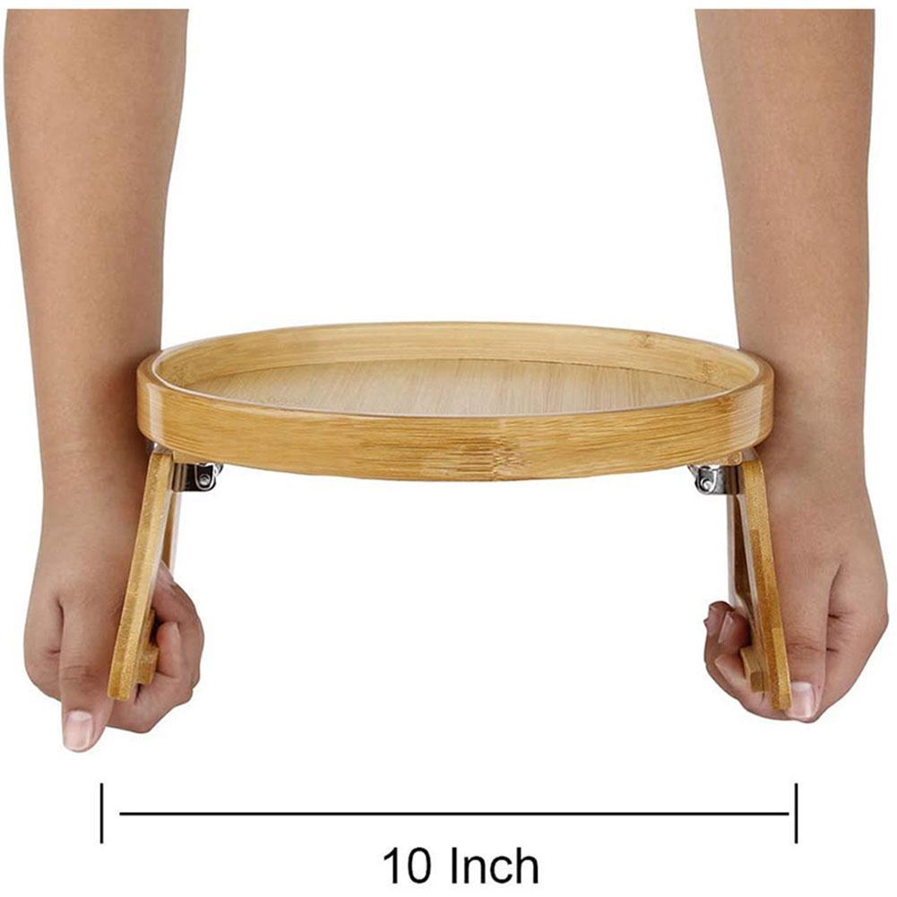 Lisslune | Comfy Sofa Armrest Wooden Tray