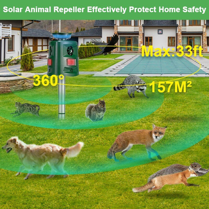 Lisslune | Solar Ultrasonic Repeller