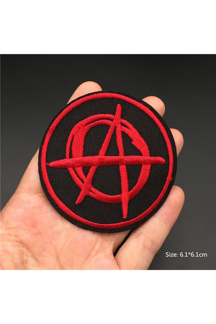 Lisslune | Punk embroidered patch set