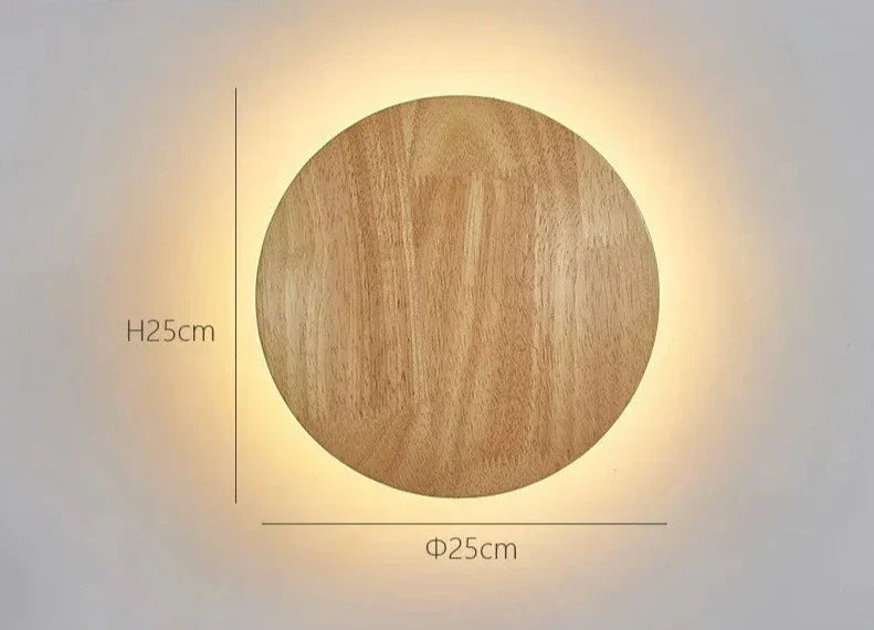 Lisslune | ForestLite - Wooden Wall Lamp