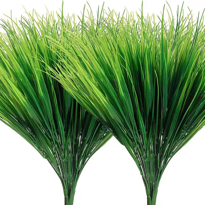Lisslune | Artificial Wheat Grass Plant Made of Plastic – Decorative Grass for Garden, Home and Outdoor Area