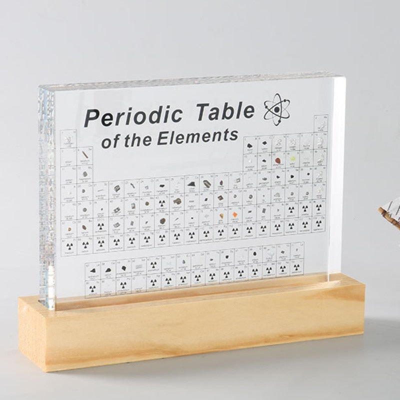 Lisslune | Educational Acrylic Science Periodic Table Decor